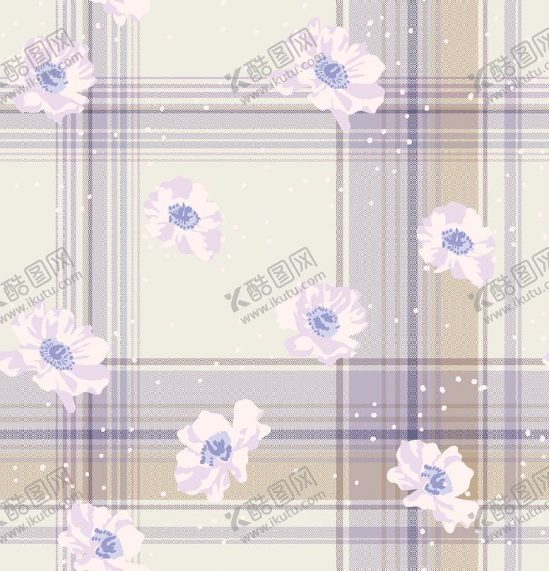 编号：30582409290203295139【酷图网】源文件下载-格子格子花