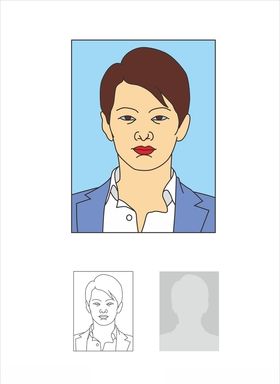 报名照男