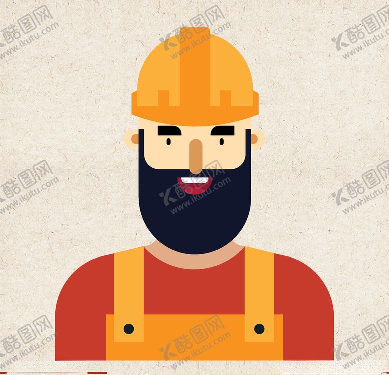 编号：12691509191525422553【酷图网】源文件下载-矢量人物扁人物职业人物