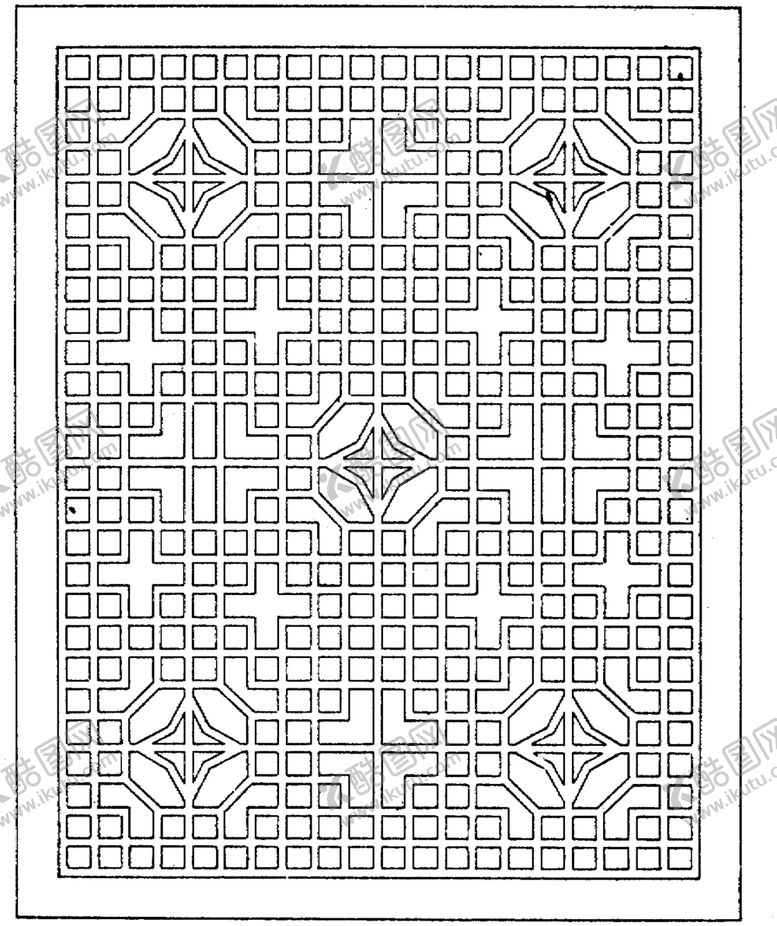 编号：56392609300718059898【酷图网】源文件下载-镂空花图案