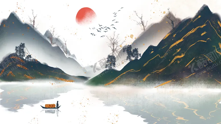 编号：87695209190515451325【酷图网】源文件下载-古风背景  