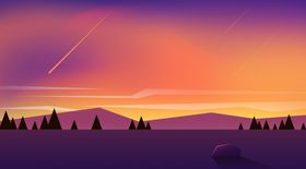 风景插画