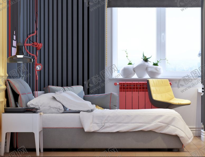 编号：26074509201913573124【酷图网】源文件下载-卧室客厅厨房书房效果图