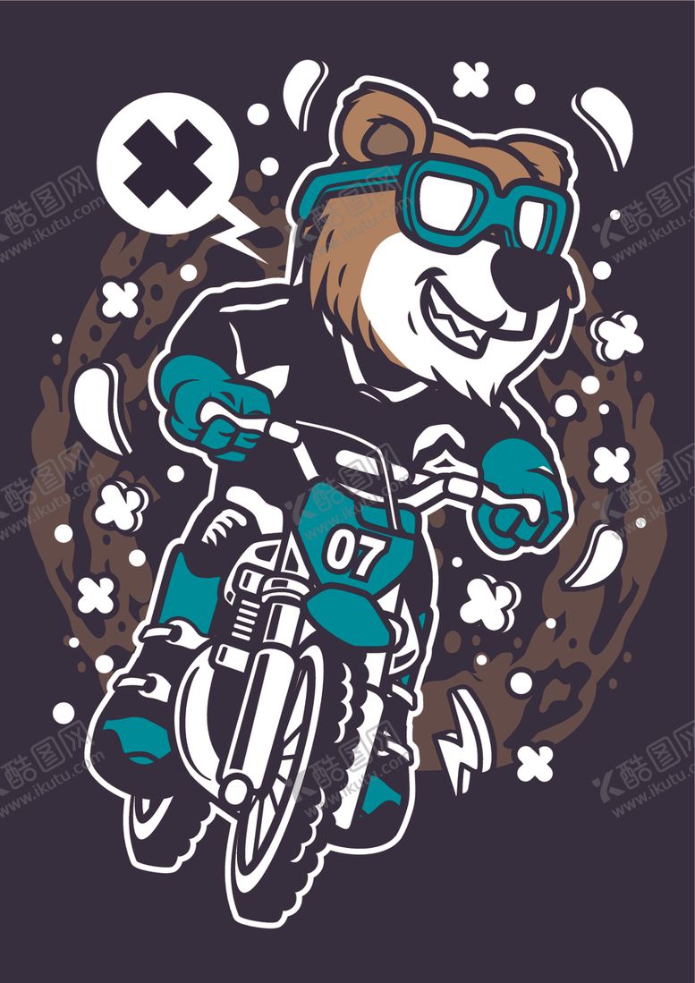 编号：29327409232049283510【酷图网】源文件下载-嘻哈创意卡通印花图案