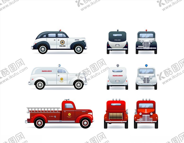 编号：18618410091359576530【酷图网】源文件下载-警车