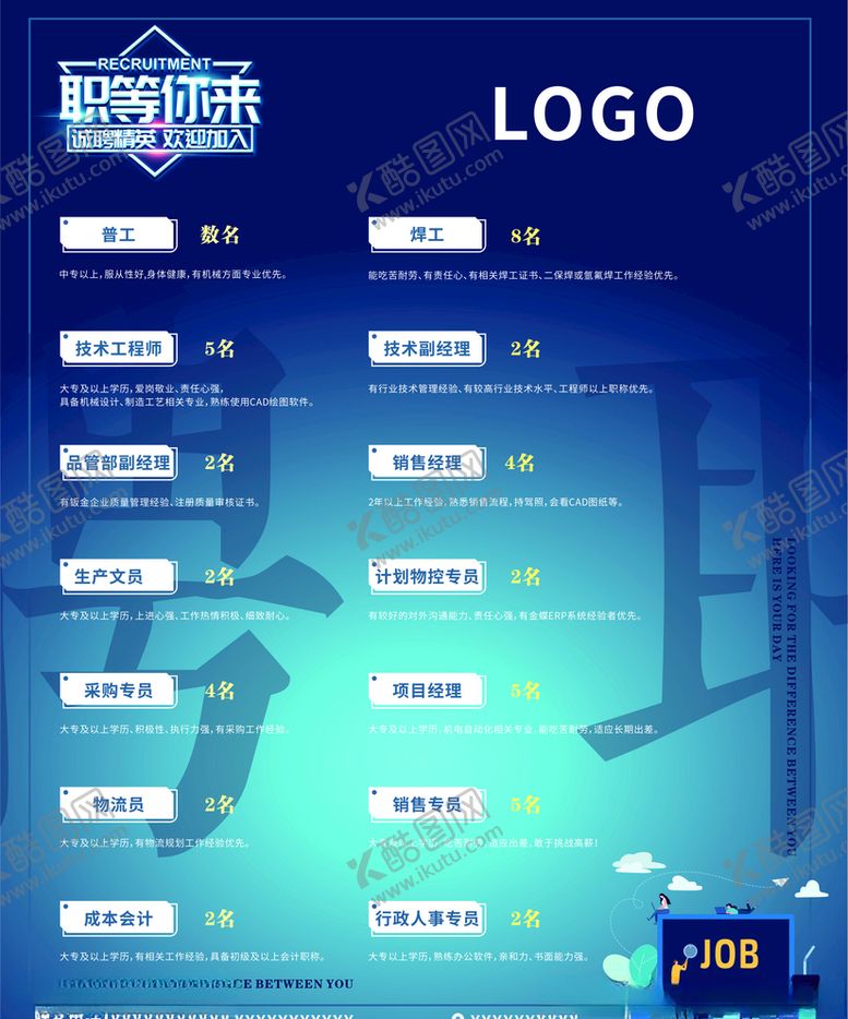 编号：80592409171057138492【酷图网】源文件下载-招聘