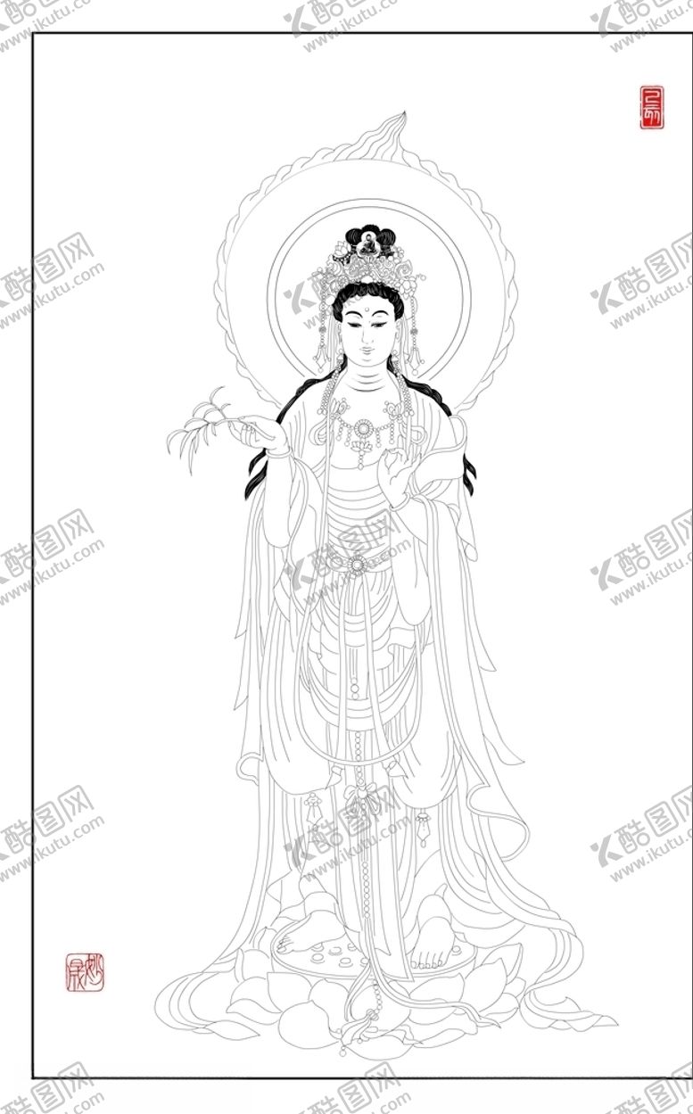 编号：62095307080010188072【酷图网】源文件下载-观音