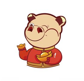 卡通猪