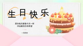 生日祝福banner