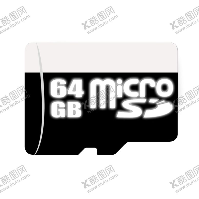 编号：29807207090913078936【酷图网】源文件下载-黑白对比色tf卡