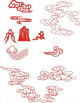中国风祥云素材