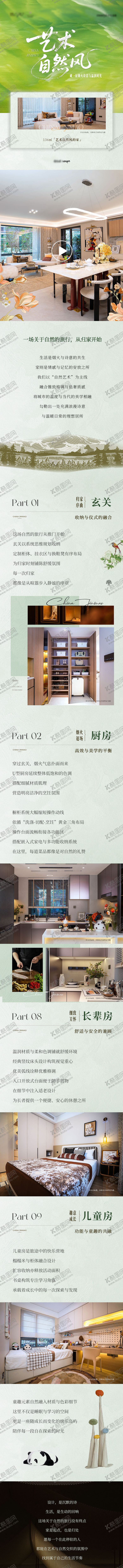 编号：17323704231438455948【酷图网】源文件下载-地产家居服务体验长图