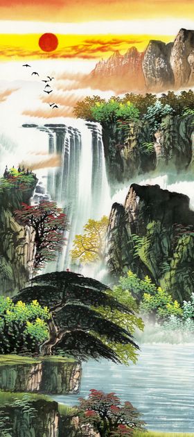 山水画