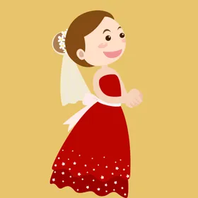 婚纱女孩