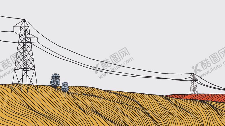 编号：88065110030338559729【酷图网】源文件下载-线描画