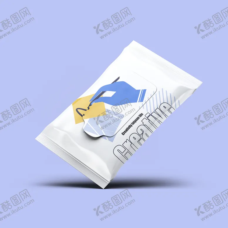 编号：61072909141056265109【酷图网】源文件下载-湿纸巾样机