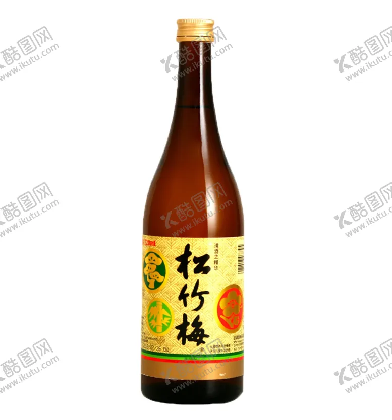 编号：42308304260044146864【酷图网】源文件下载-松竹梅清酒
