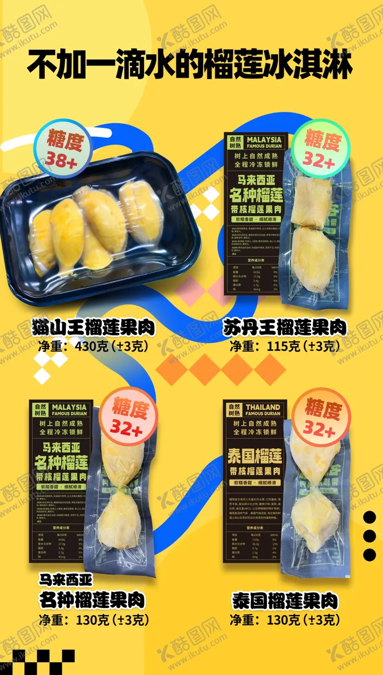 编号：23326302041726116457【酷图网】源文件下载-榴莲果肉