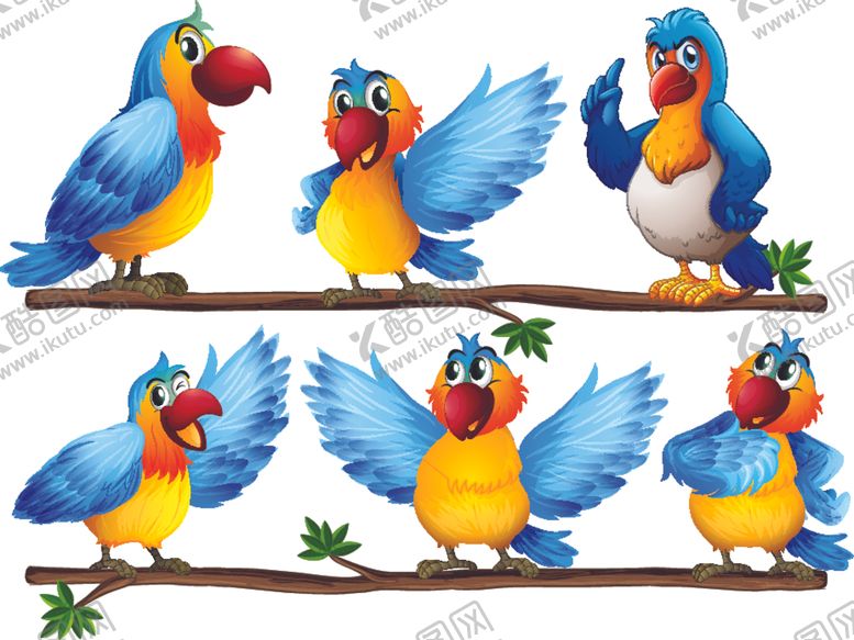 编号：11436910130641101441【酷图网】源文件下载-卡通鸟