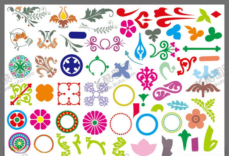 编号：45009809171212426217【酷图网】源文件下载-艺术花边花纹边框