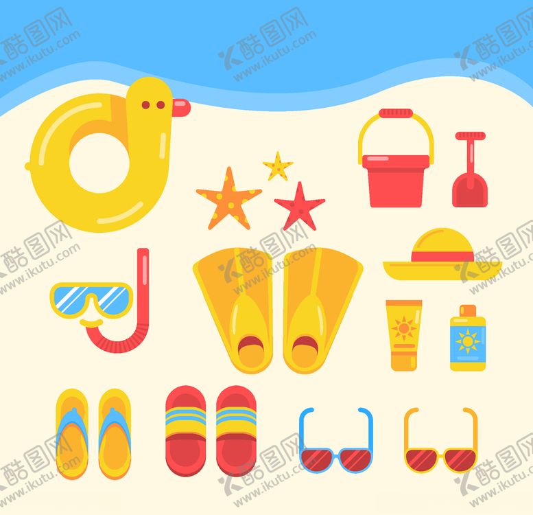 编号：31601909251719377873【酷图网】源文件下载-夏日元素