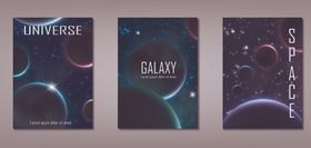 宇宙星系科幻风格海报