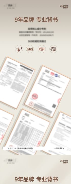 资质证书系列海报