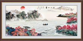 金山富水装饰画