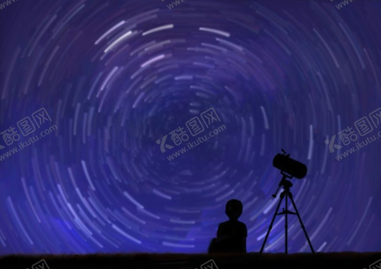 编号：98569310042132576318【酷图网】源文件下载-星空背景