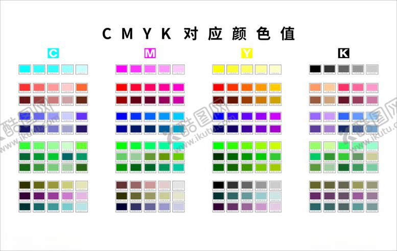 编号：33888102150333415768【酷图网】源文件下载-cmyk对应色值