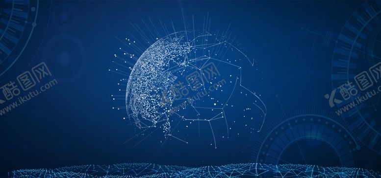 编号：16841810280547196075【酷图网】源文件下载-科技数据背景