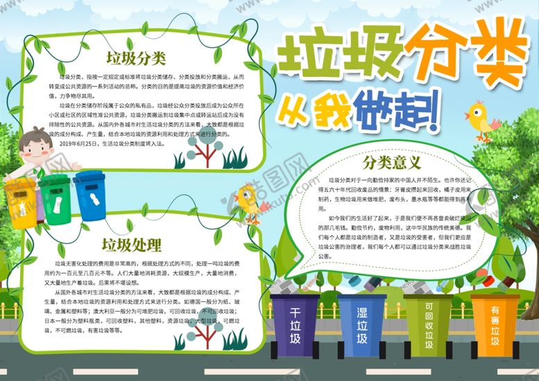 编号：80071106251241598274【酷图网】源文件下载-垃圾分类