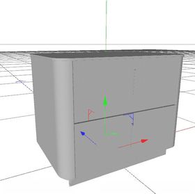 C4D模型电视柜