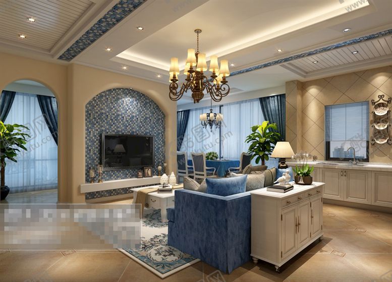 编号：77917910010103374983【酷图网】源文件下载-客厅空间