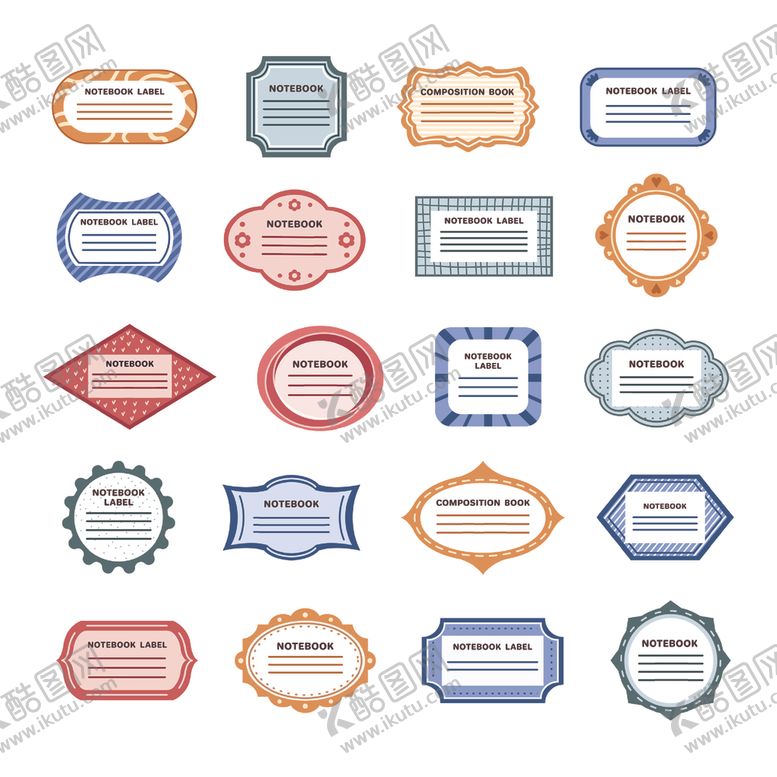 编号：23128604052234041707【酷图网】源文件下载-边框标签