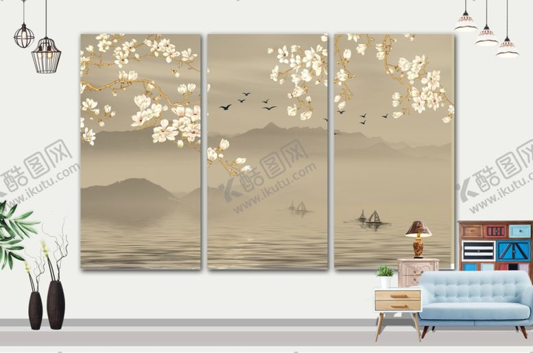编号：12753406240455258816【酷图网】源文件下载-山水画