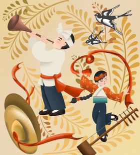 国潮手机壳图案图片