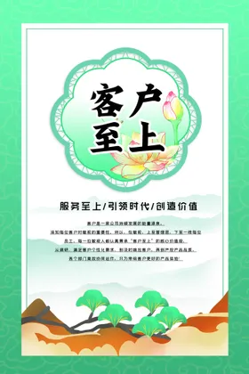 企业文化海报团队标语墙