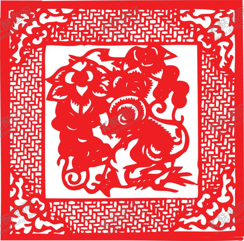编号：91495105011118224841【酷图网】源文件下载-窗花