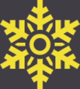 黄色雪花