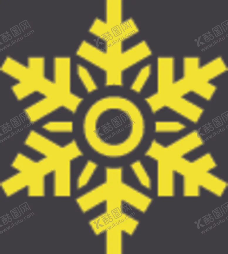 编号：28320606281040135036【酷图网】源文件下载-黄色雪花