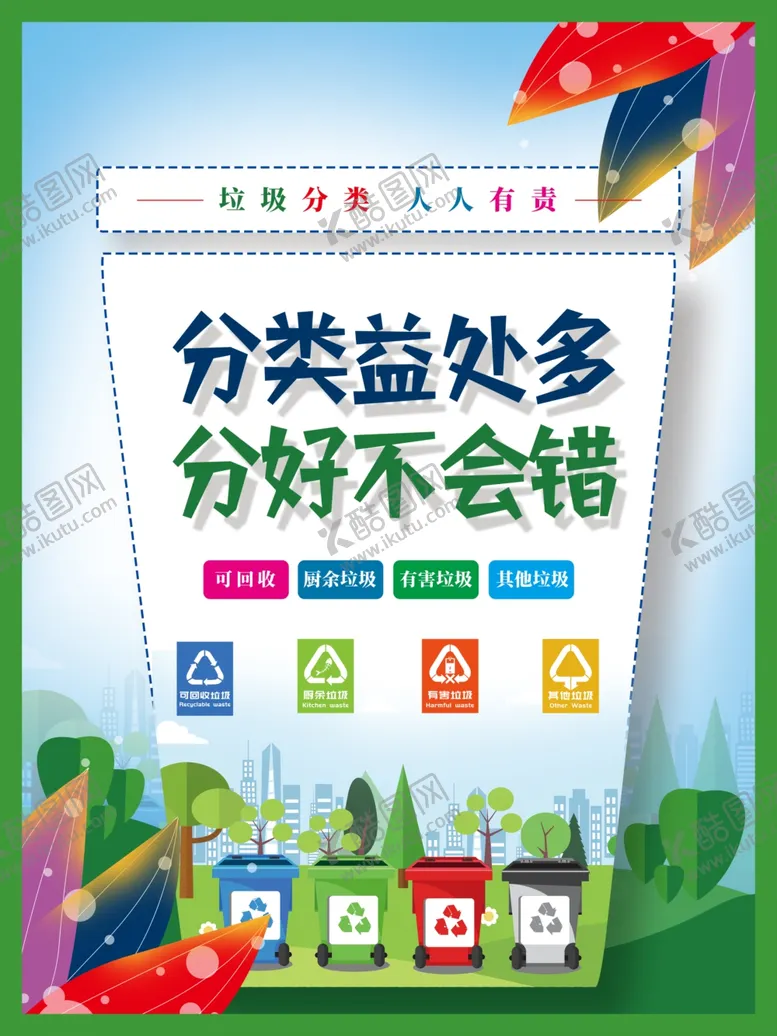 编号：12556502241341509625【酷图网】源文件下载-垃圾分类