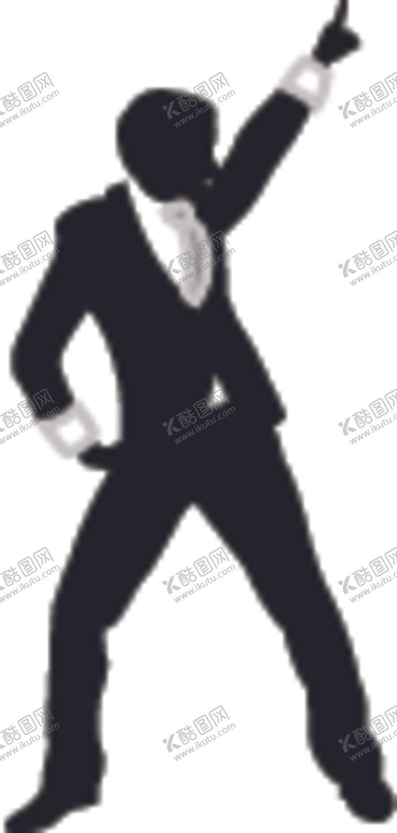 编号：40485204172221274140【酷图网】源文件下载-商务人士剪影