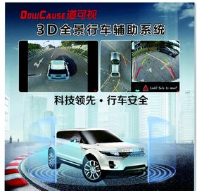 轿车创意海报