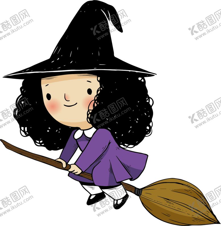 编号：98709210090739549336【酷图网】源文件下载-万圣节女巫
