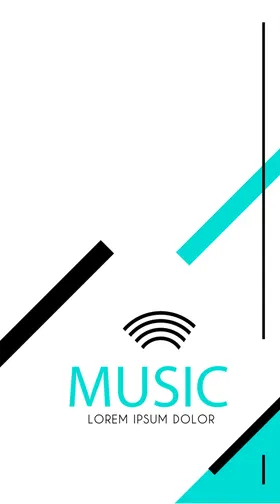 黑色海报psd分层个性ps展板背景