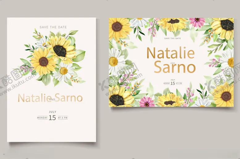 编号：24832211181546067622【酷图网】源文件下载-花卉主题精美名片设计