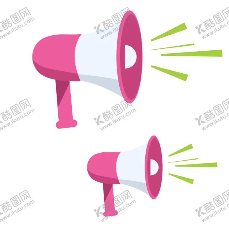 编号：38005802050600175165【酷图网】源文件下载-卡通大喇叭喊话png