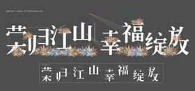 美陈立体字