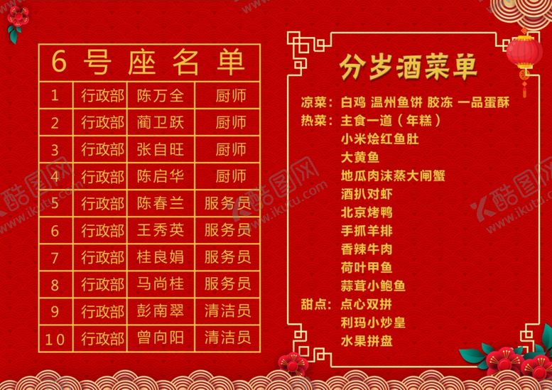 编号：35876309281244085270【酷图网】源文件下载-中国风菜单立牌